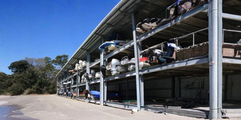 Dry Stack Boat Storage in Little River, South Carolina